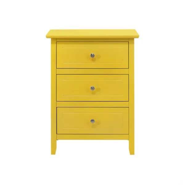 Daniel - 3 Drawer Nightstand