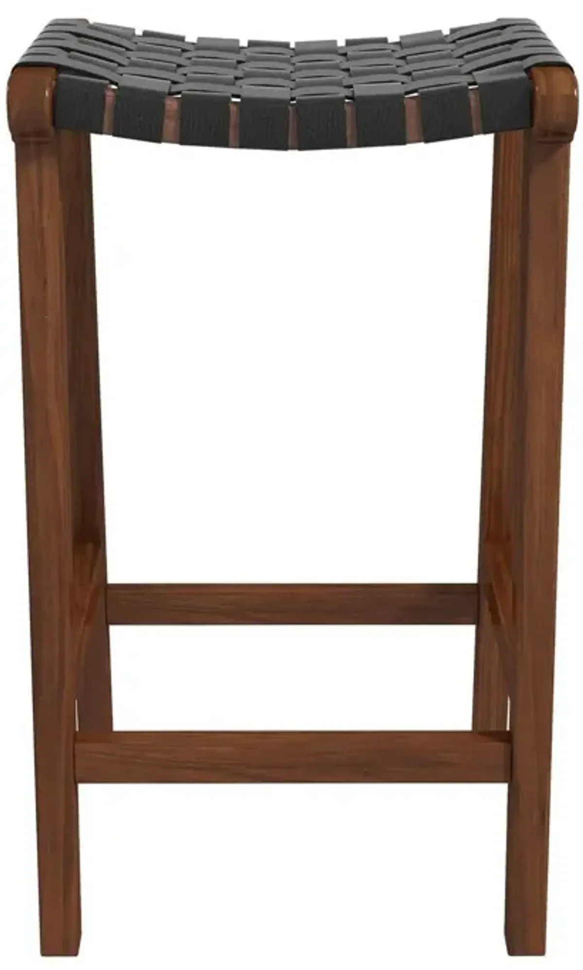 James - Modern Genuine Leather Bar Stool