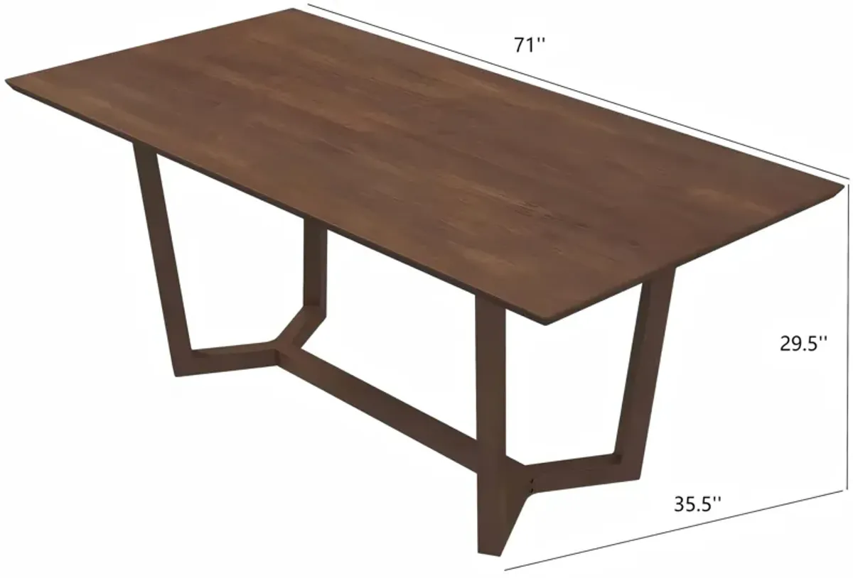 Marina - Mid-Century Modern Design Dining Table