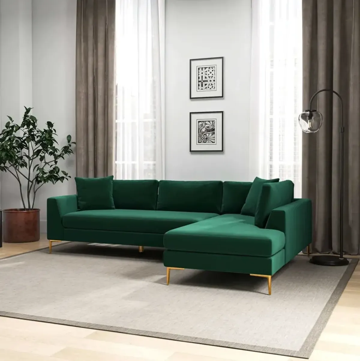 Mano - L-Shaped Sectional Sofa