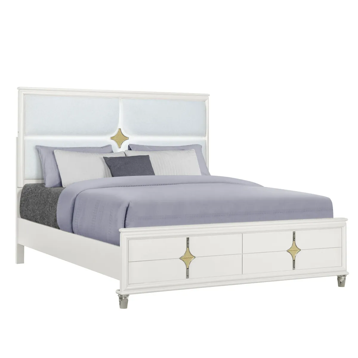 Uriuni - Bed With LED Lights