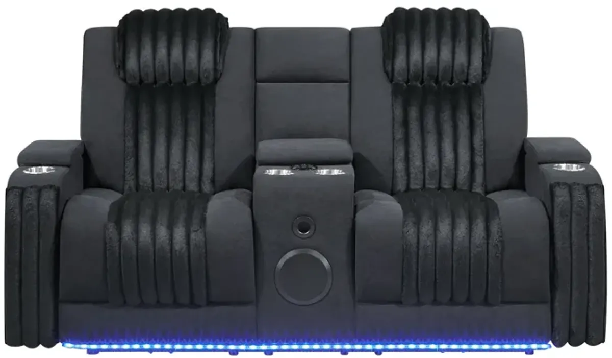 Duran - Power Reclining Loveseat With Power Headrest