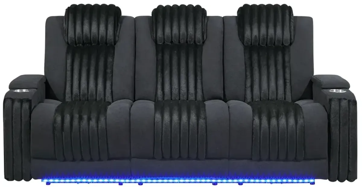 Duran - Power Reclining Sofa With Power Headrest