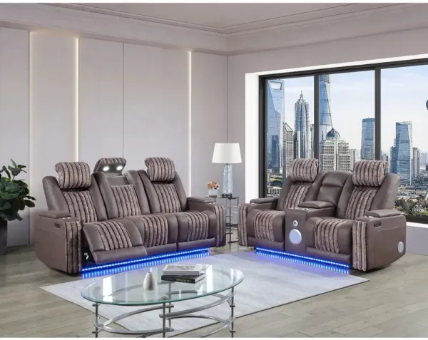 Duran - Power Reclining Set With Power Headrest