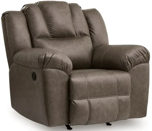 Lowilla - Rocker Recliner - Driftwood