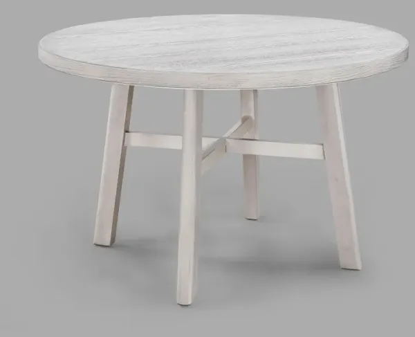 Blanche - Round Dining Table - Antique White