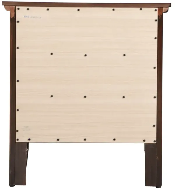 Hammond - 3 Drawer Nightstand - Cappuccino