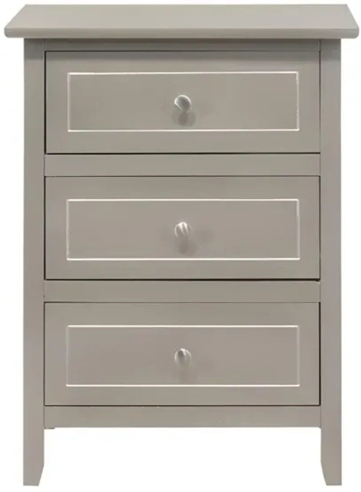 Dove Tailed Drawers 3 Drawer Nightstand