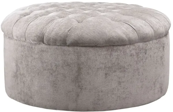 Carnaby - Oversized Accent Ottoman - Linen