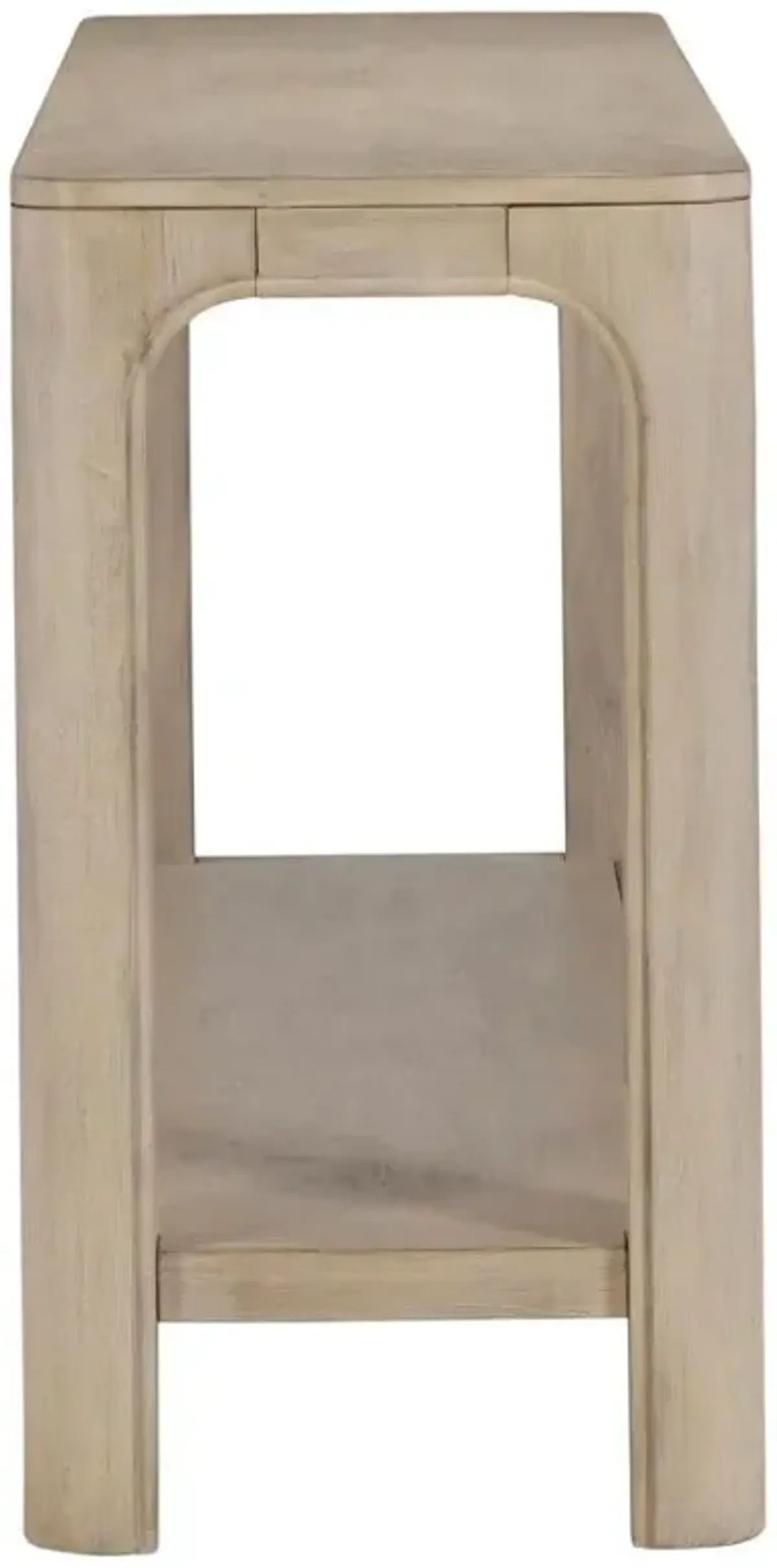 Solano - 64" Entryway Console Sofa Table - Weathered Mango