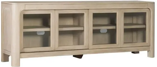 Solano - 71" 2-door TV Stand Media Console - Weathered Mango