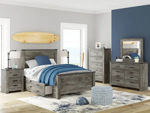 Frandern - Storage Panel Bedroom Set