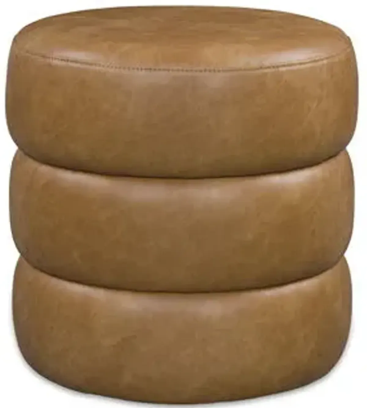 Ummi - Swivel Accent Ottoman - Caramel