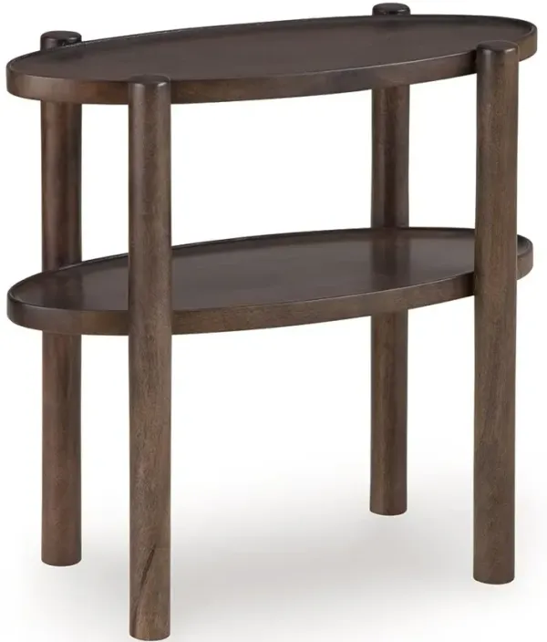 Wiattbury - Accent Table - Gray Brown