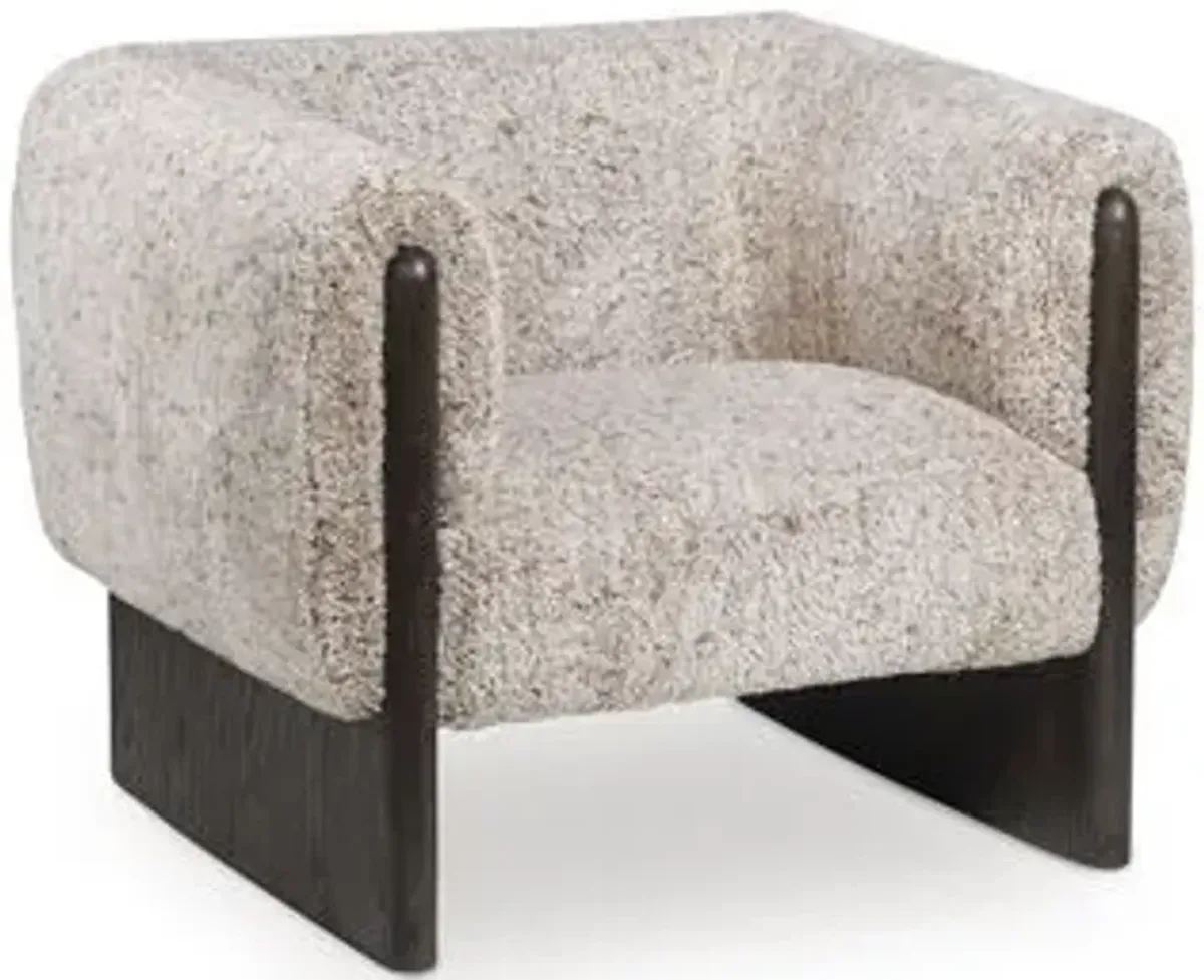 Olethea - Accent Chair - Oatmeal