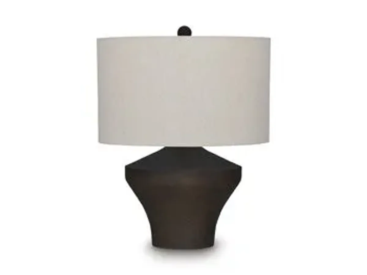 Dolanham - Metal Table Lamp - Distressed Brown