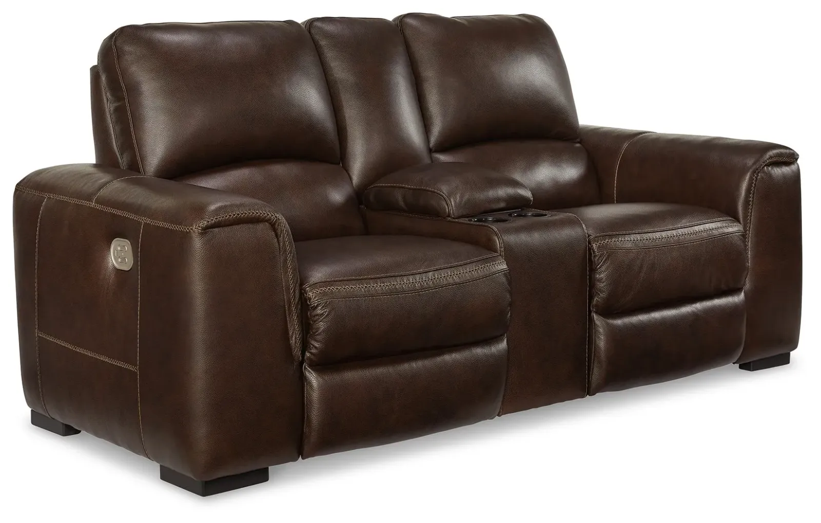 Alessandro - PWR REC Loveseat/Con/Adj HDRST - Walnut