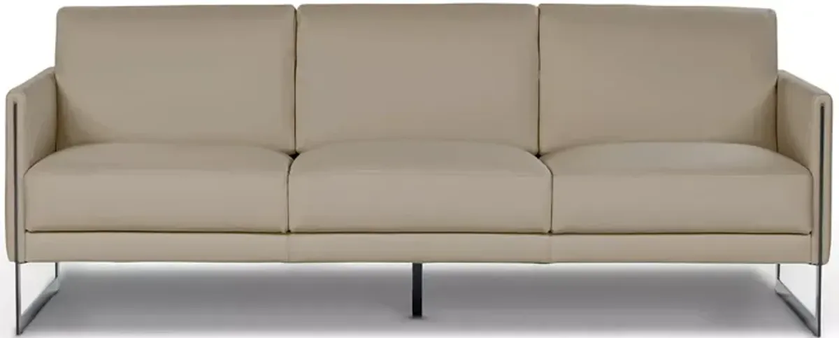 Giuseppe Nicoletti Coco 81 Leather 3 Seat Sofa