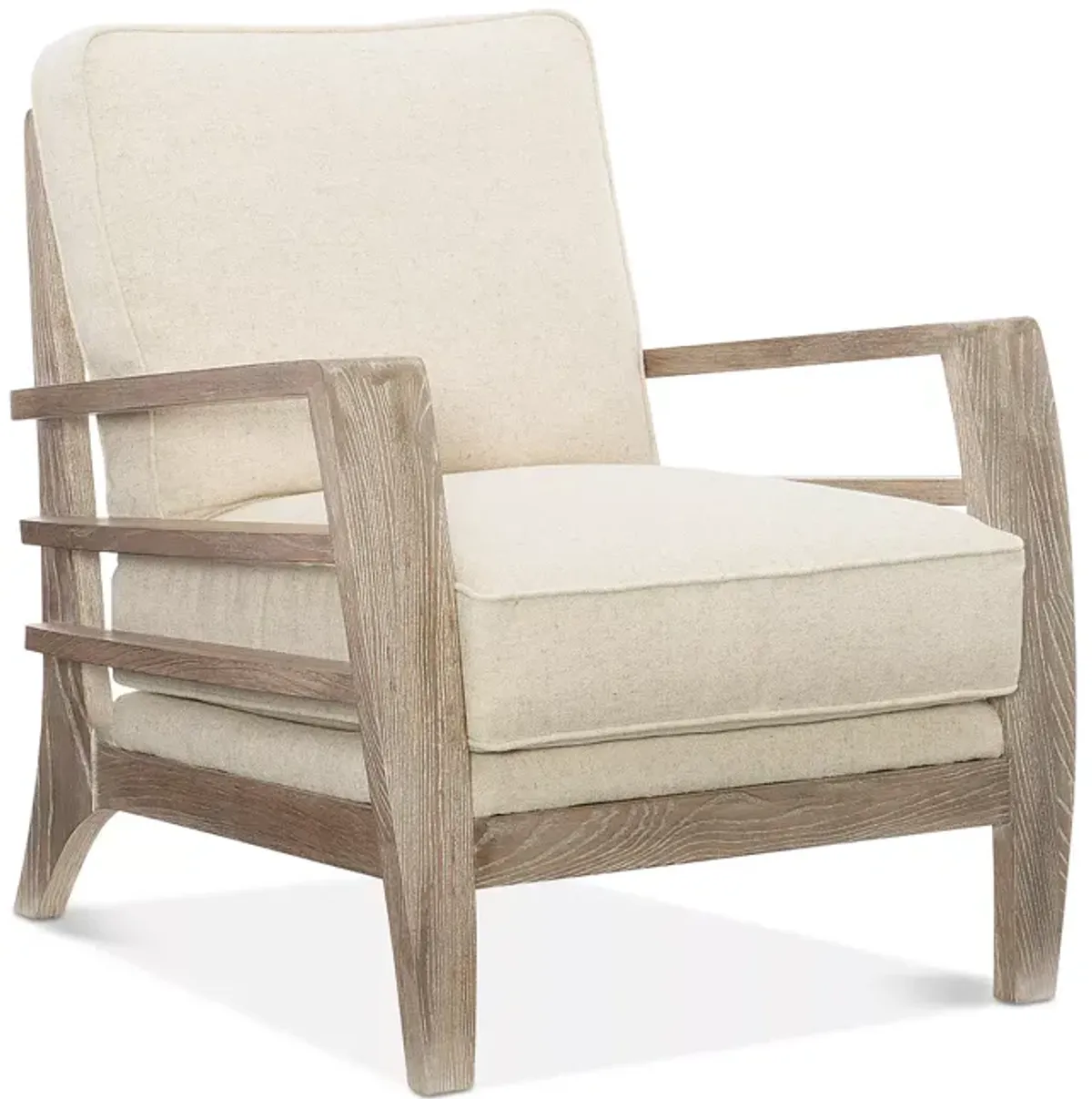 Caracole Slatitude Ash Driftwood Accent Chair