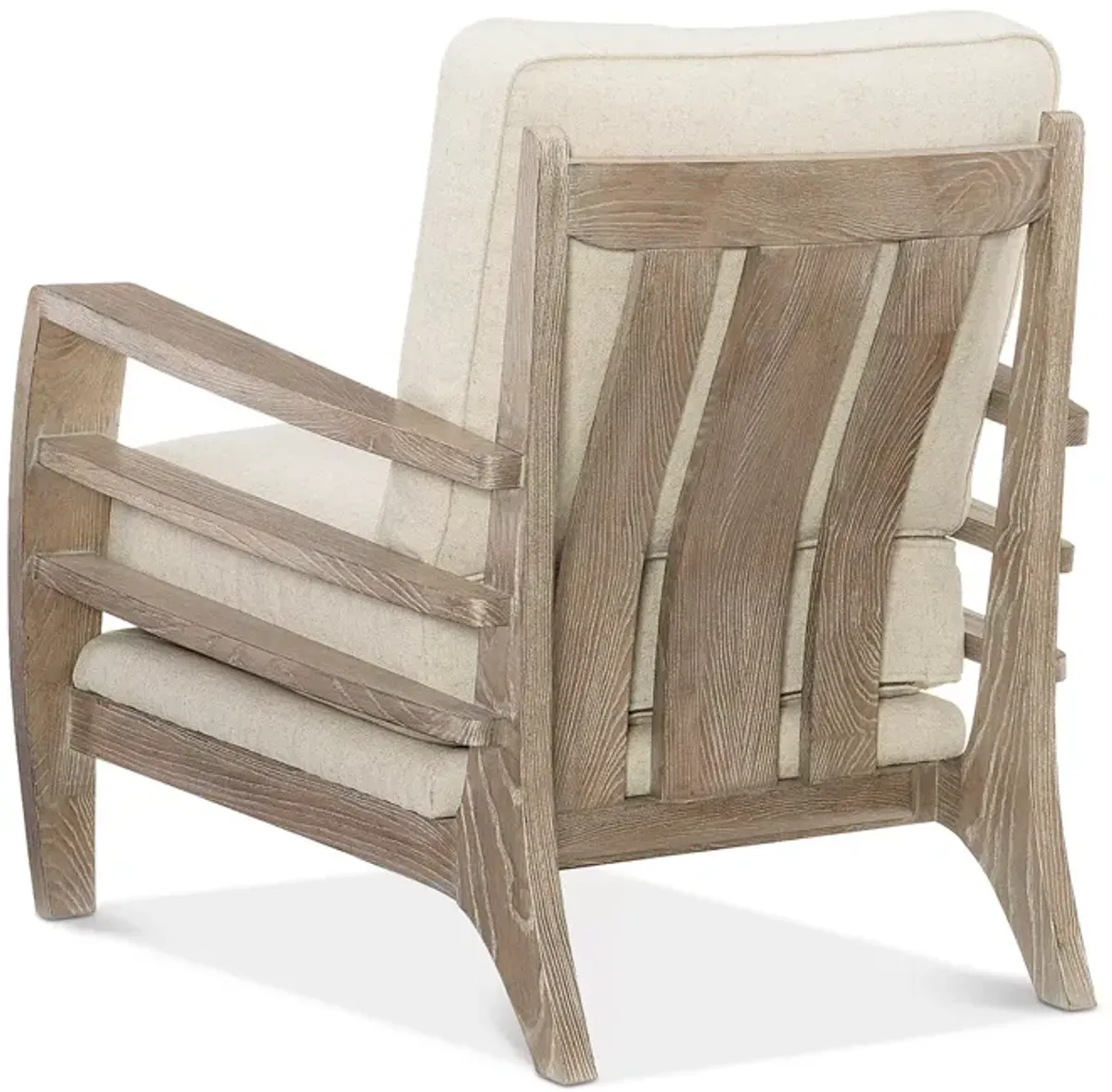 Caracole Slatitude Ash Driftwood Accent Chair