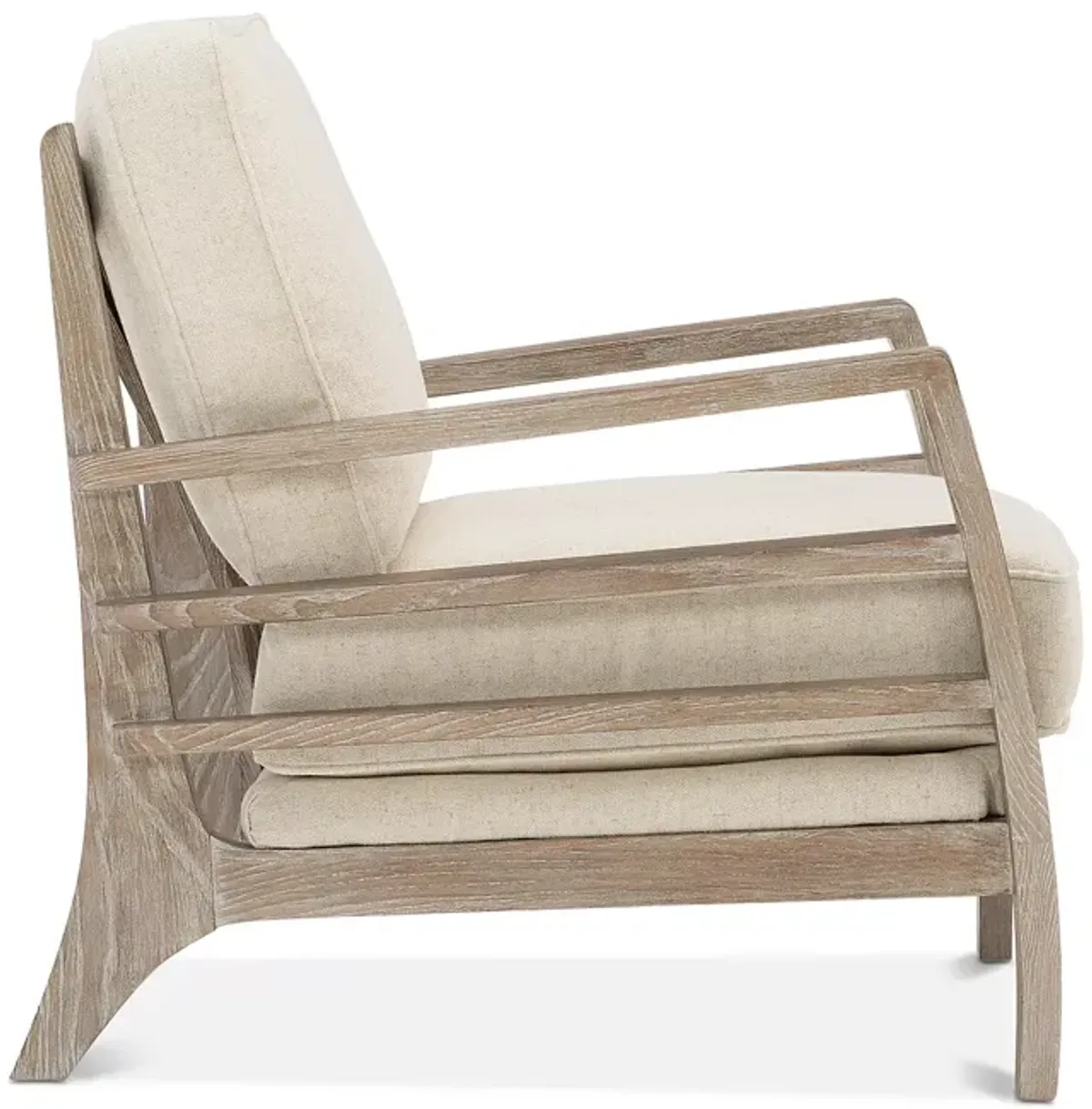 Caracole Slatitude Ash Driftwood Accent Chair