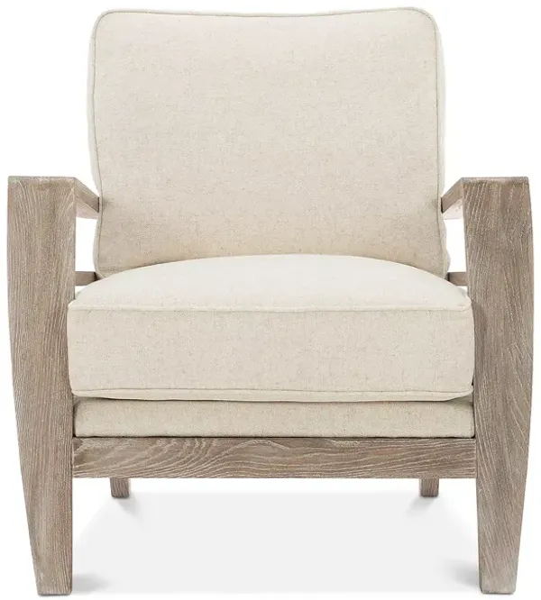 Caracole Slatitude Ash Driftwood Accent Chair