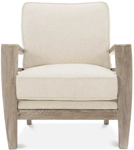 Caracole Slatitude Ash Driftwood Accent Chair