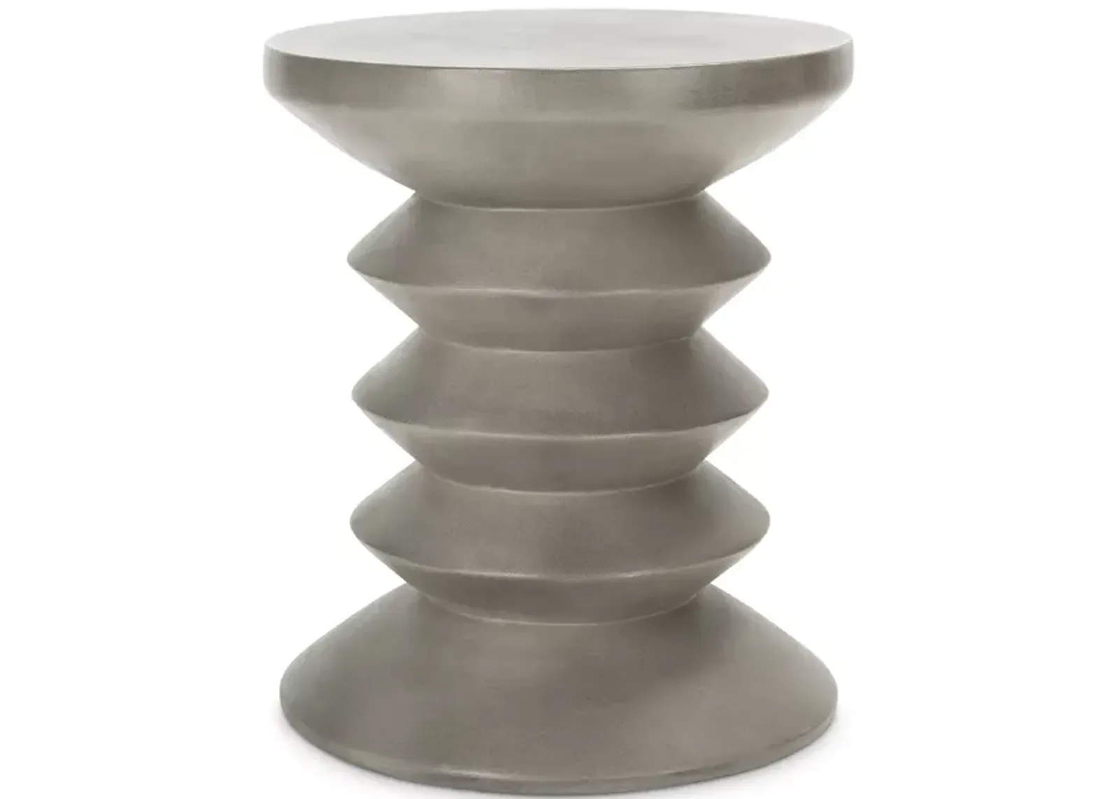 SAFAVIEH Benaya Outdoor Concrete Accent Table