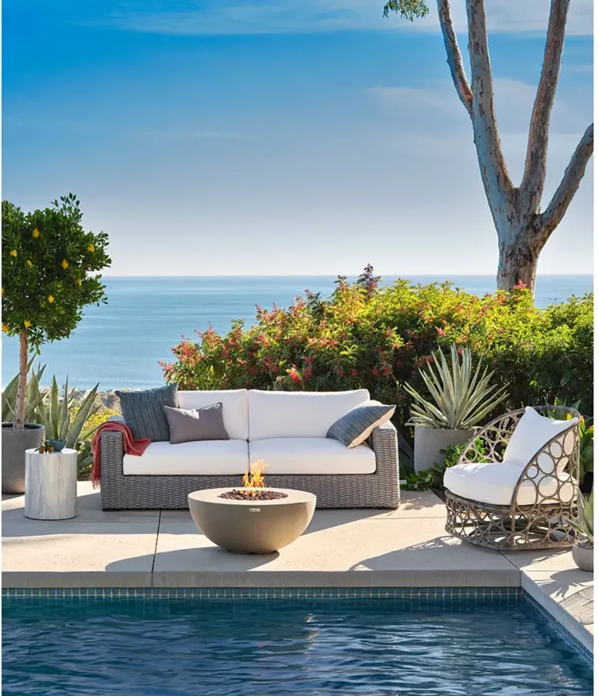 Bernhardt Capri Outdoor Sofa