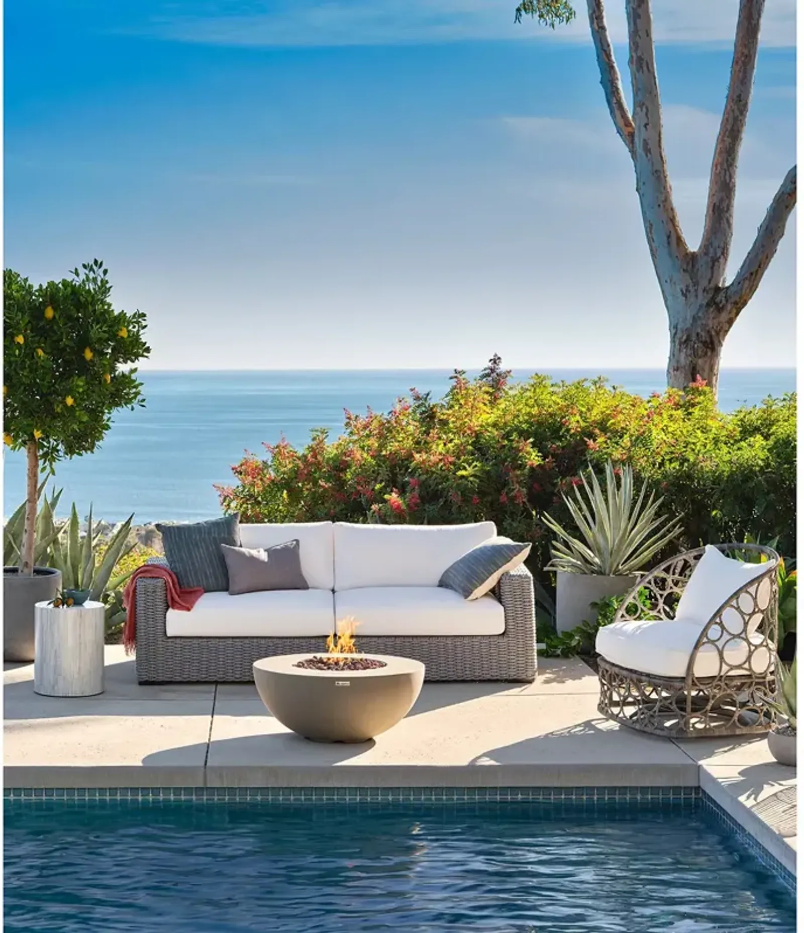 Bernhardt Capri Outdoor Sofa