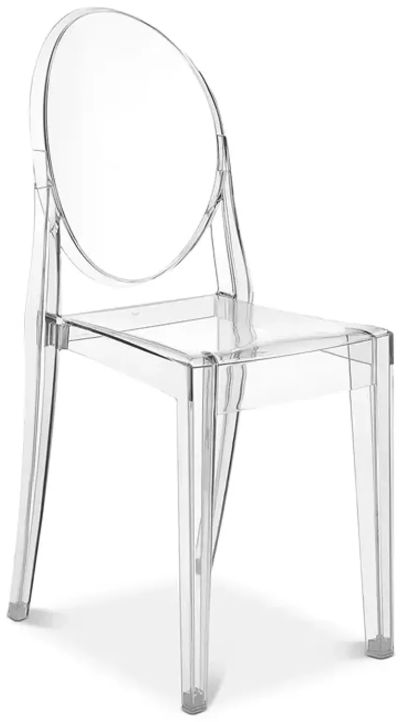 Kartell Victoria Ghost Recycled Chair, Set of 4