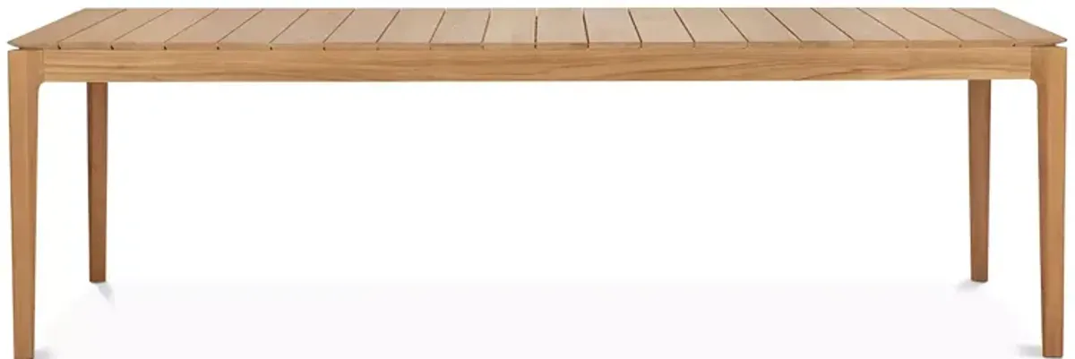 Ethnicraft Teak Bok Outdoor Dining Table  - 98"