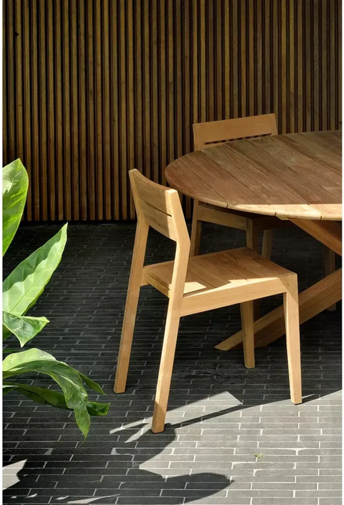 Ethnicraft Teak EX 1 Outdoor Dining Chair 