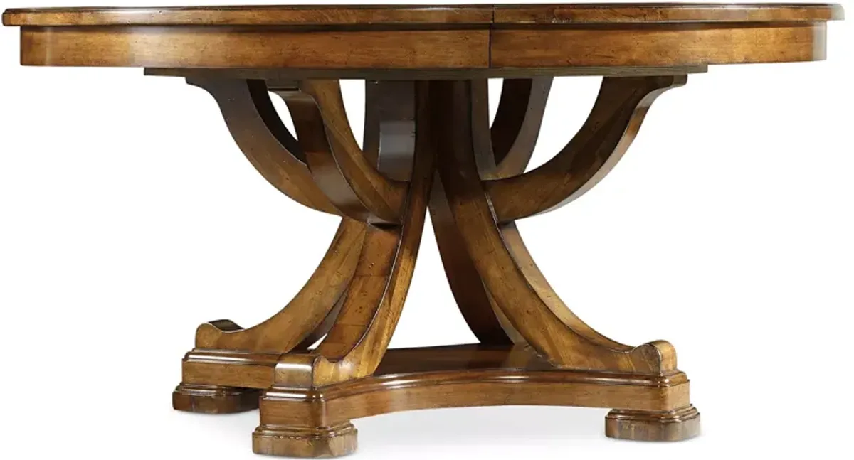 Hooker Furniture Tynecastle Round Pedestal Dining Table