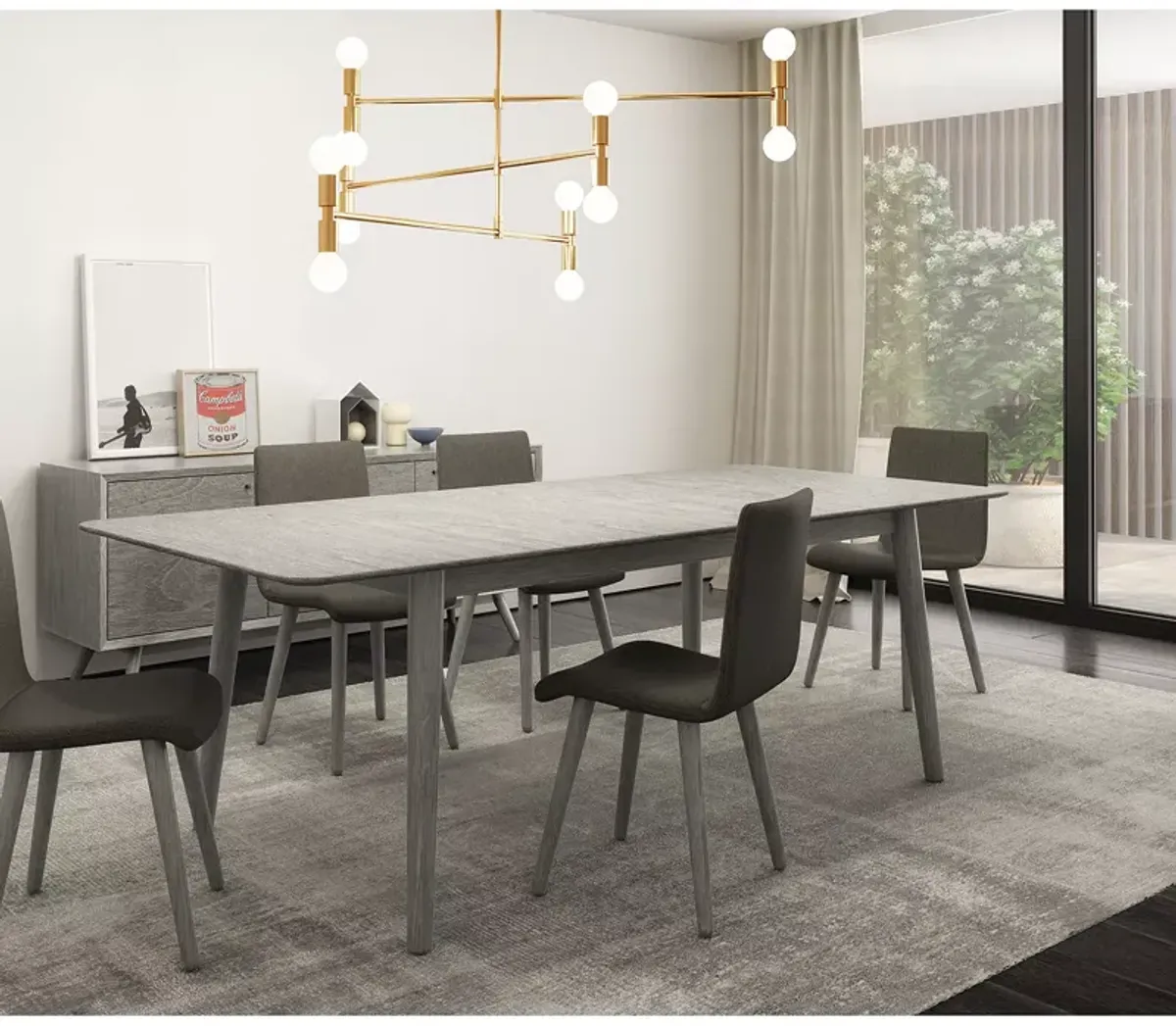 HuppÃ© Elda Extension Dining Table 