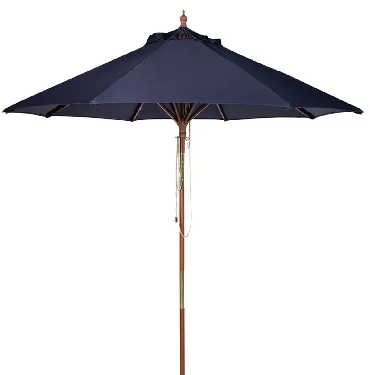 SAFAVIEH Bethany 9 Ft Wooden Umbrella