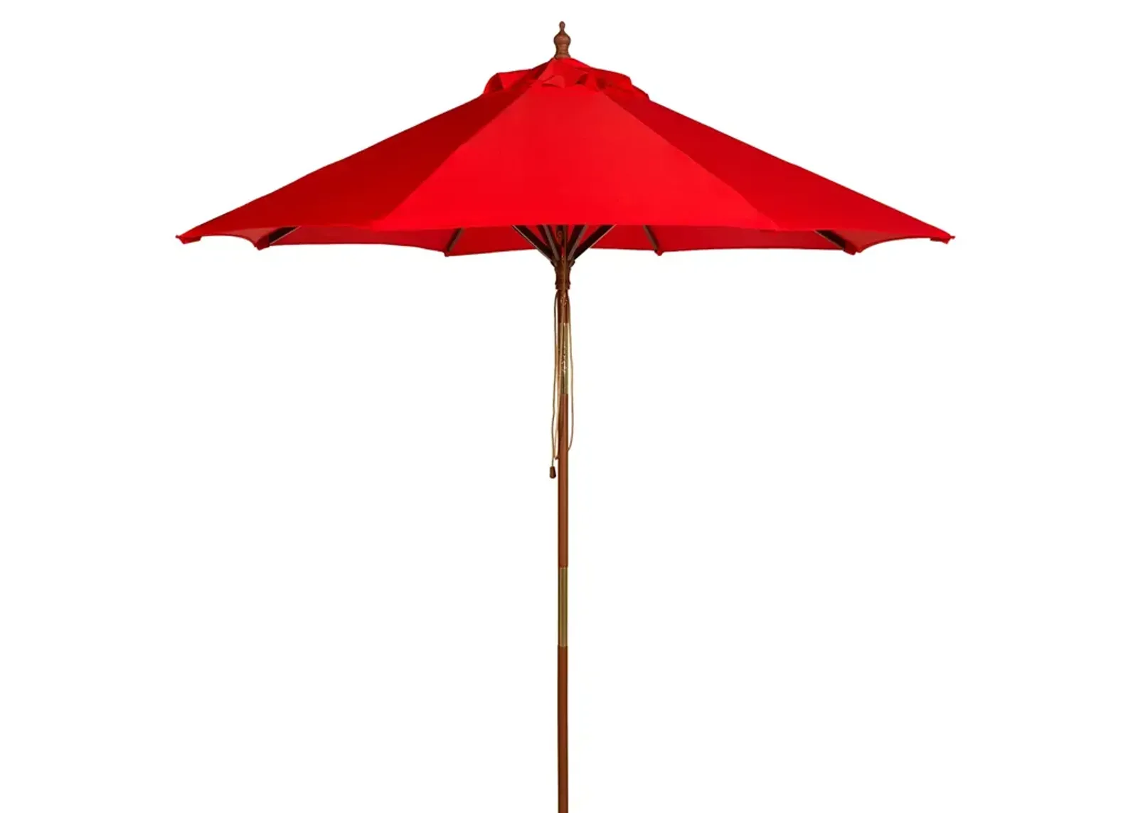 SAFAVIEH Bethany 9 Ft Wooden Umbrella