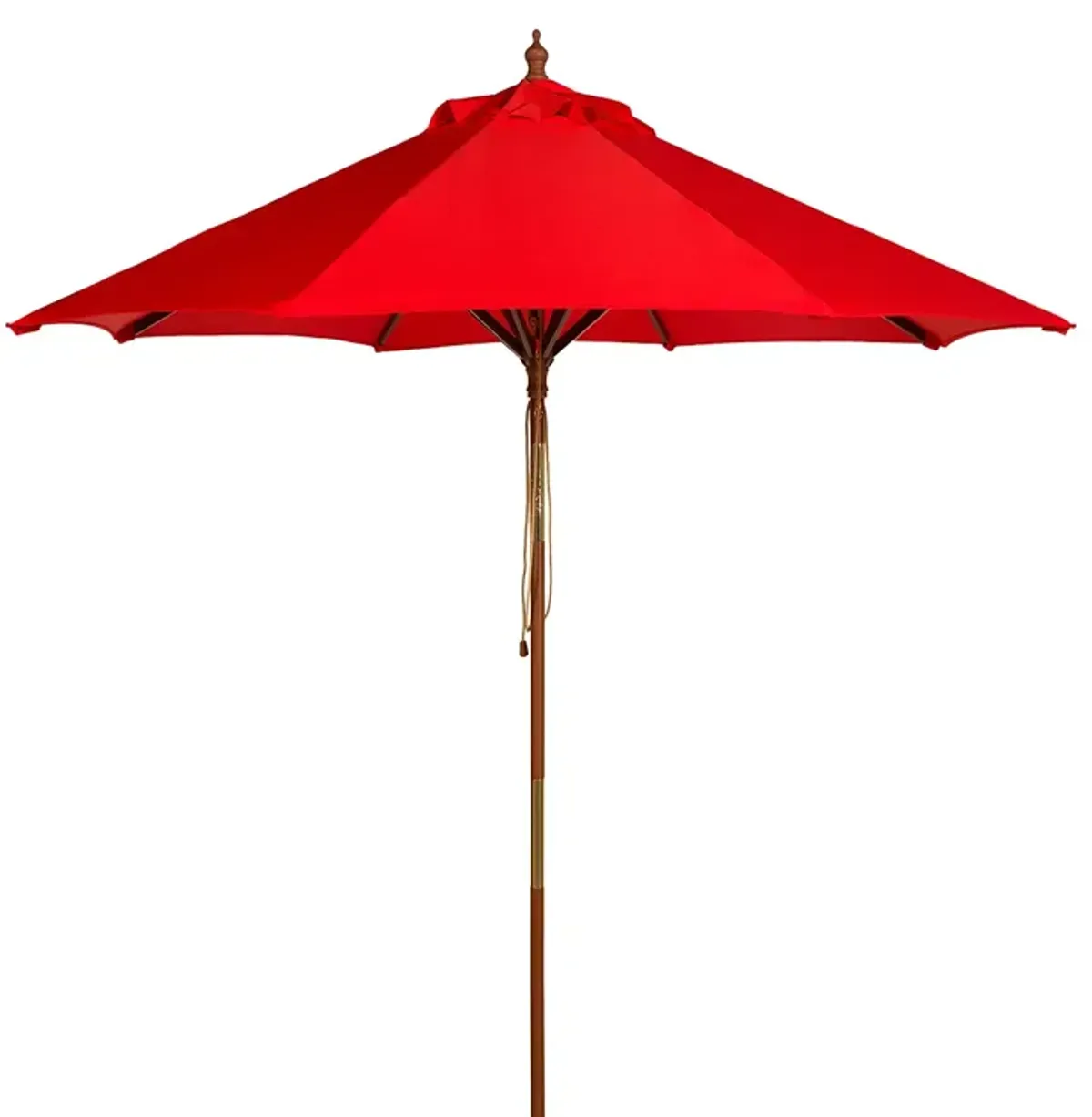 SAFAVIEH Bethany 9 Ft Wooden Umbrella