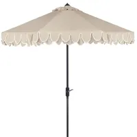 SAFAVIEH Elegant Valance 11 Ft Umbrella