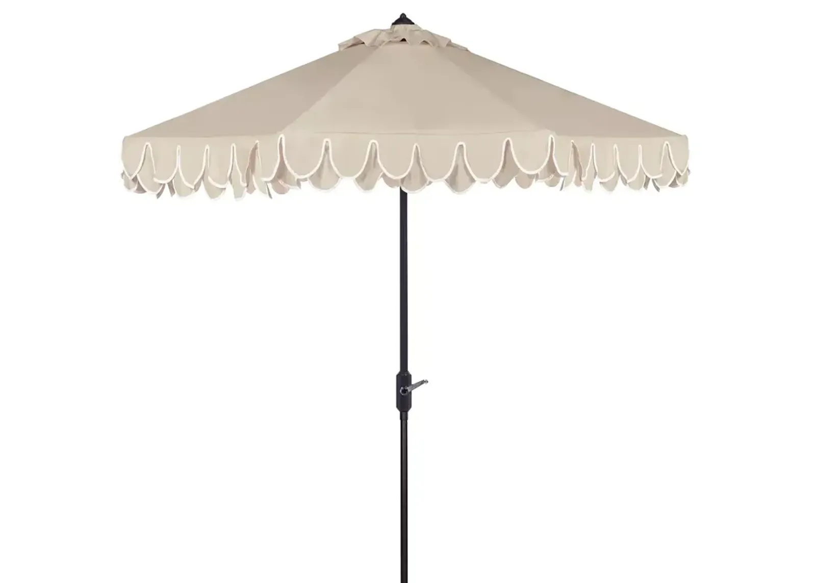 SAFAVIEH Elegant Valance 11 Ft Umbrella