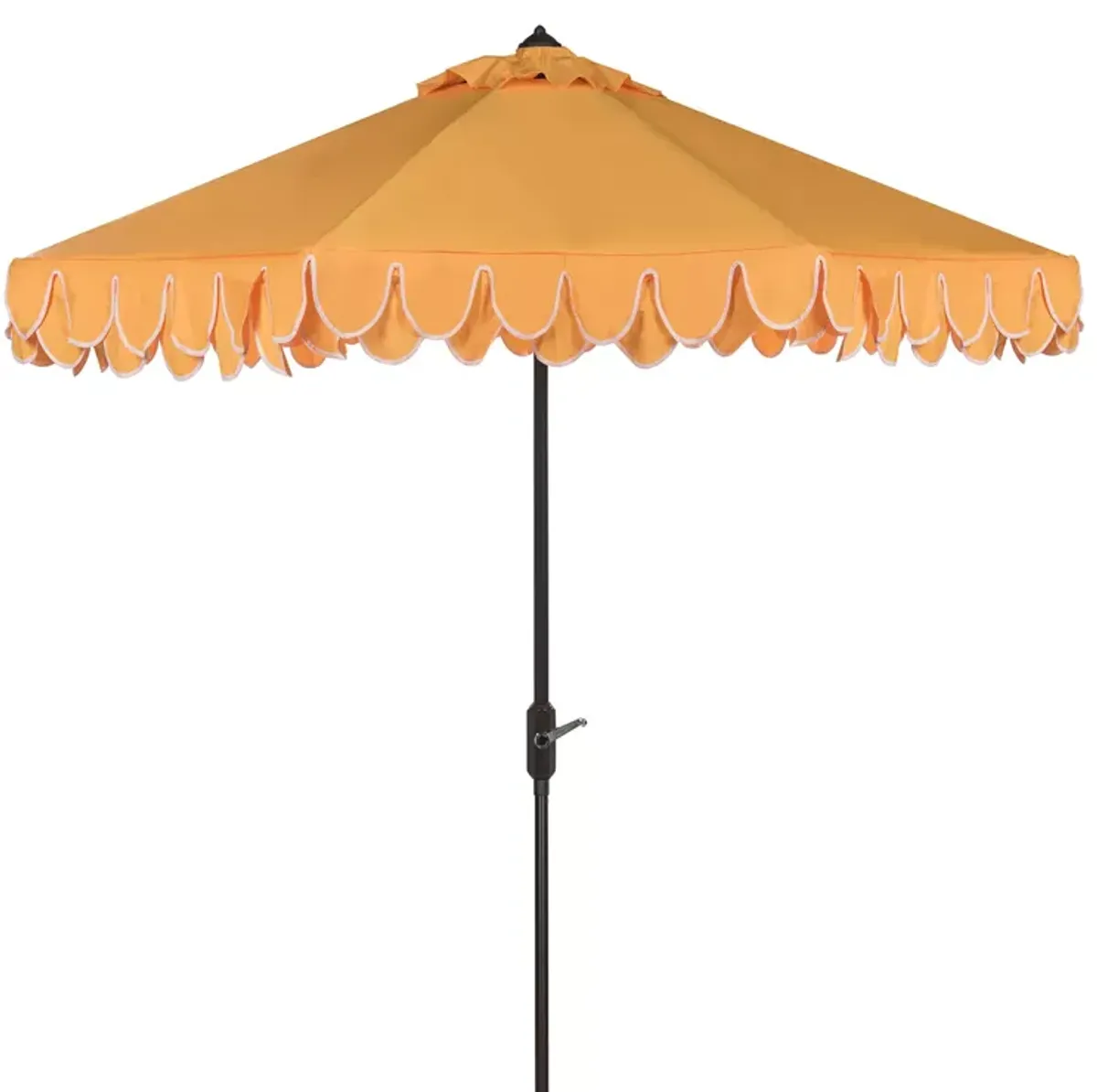 SAFAVIEH Elegant Valance 9 Ft Umbrella