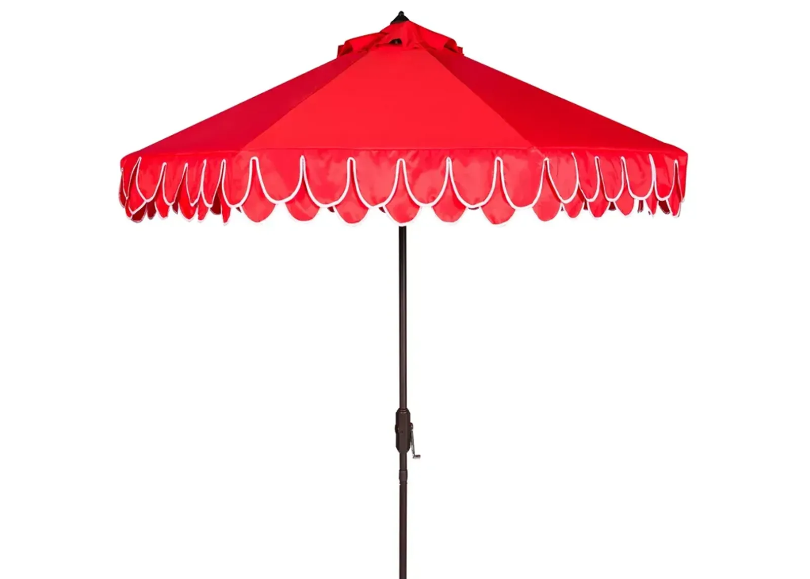 SAFAVIEH Elegant Valance 9 Ft Umbrella