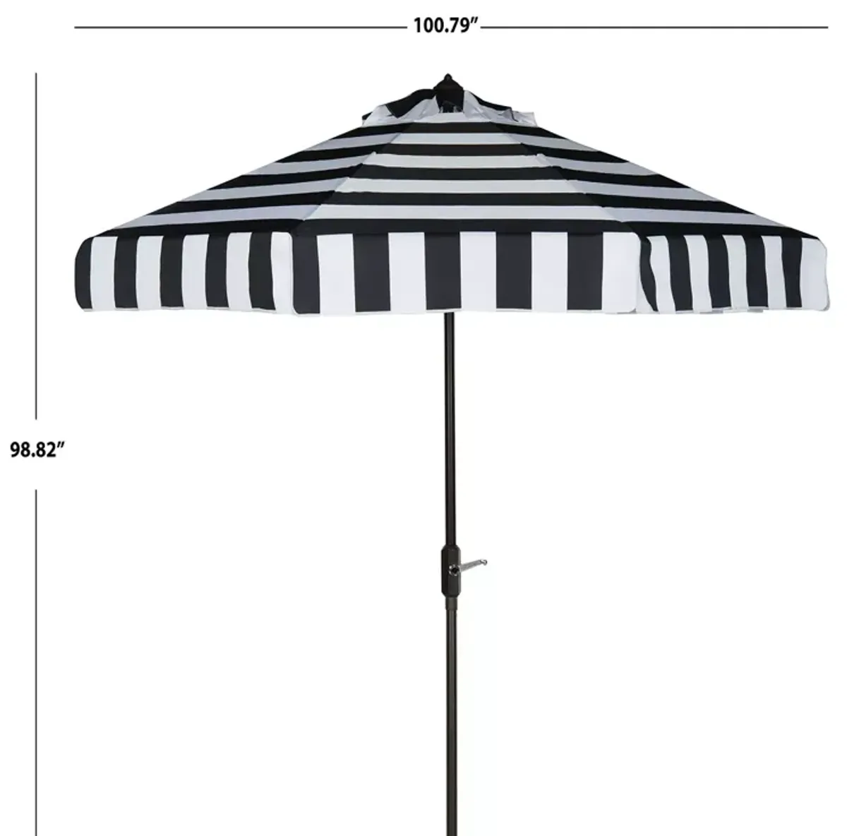 SAFAVIEH Elsa Fashion Line 9 Ft Umbrella