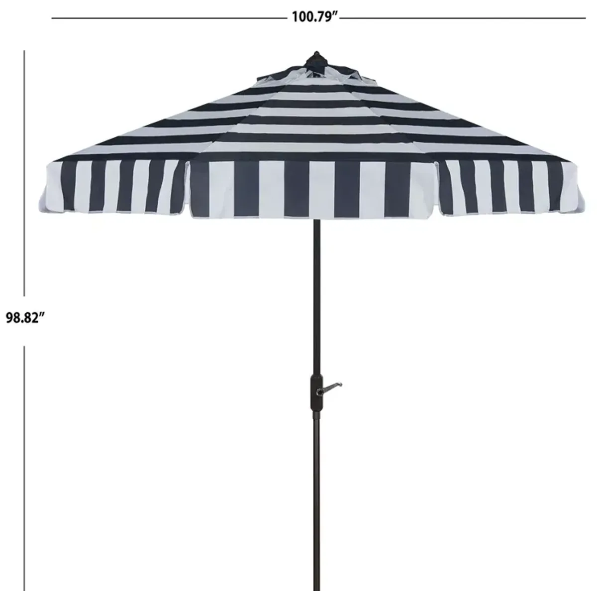 SAFAVIEH Elsa Fashion Line 9 Ft Umbrella