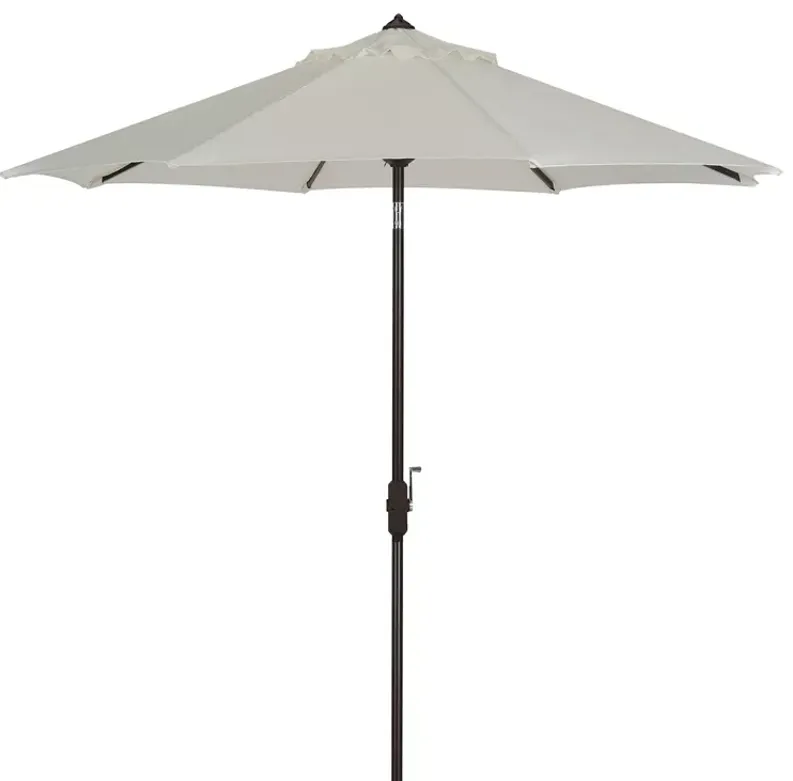 SAFAVIEH Ortega 9 Ft Crank Umbrella