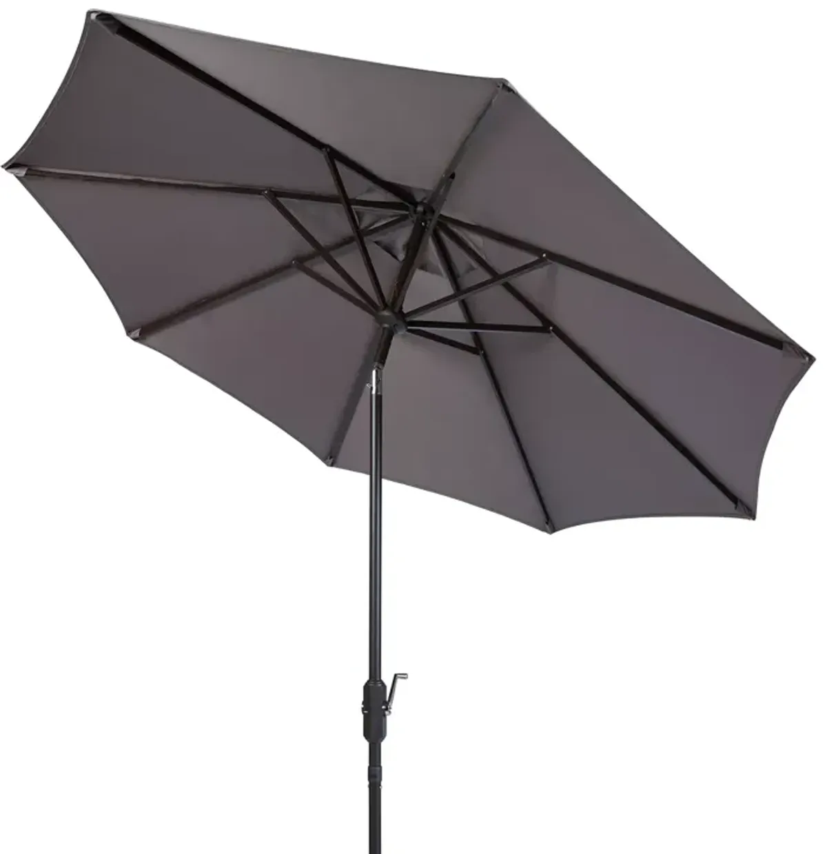 SAFAVIEH Ortega 9 Ft Crank Umbrella