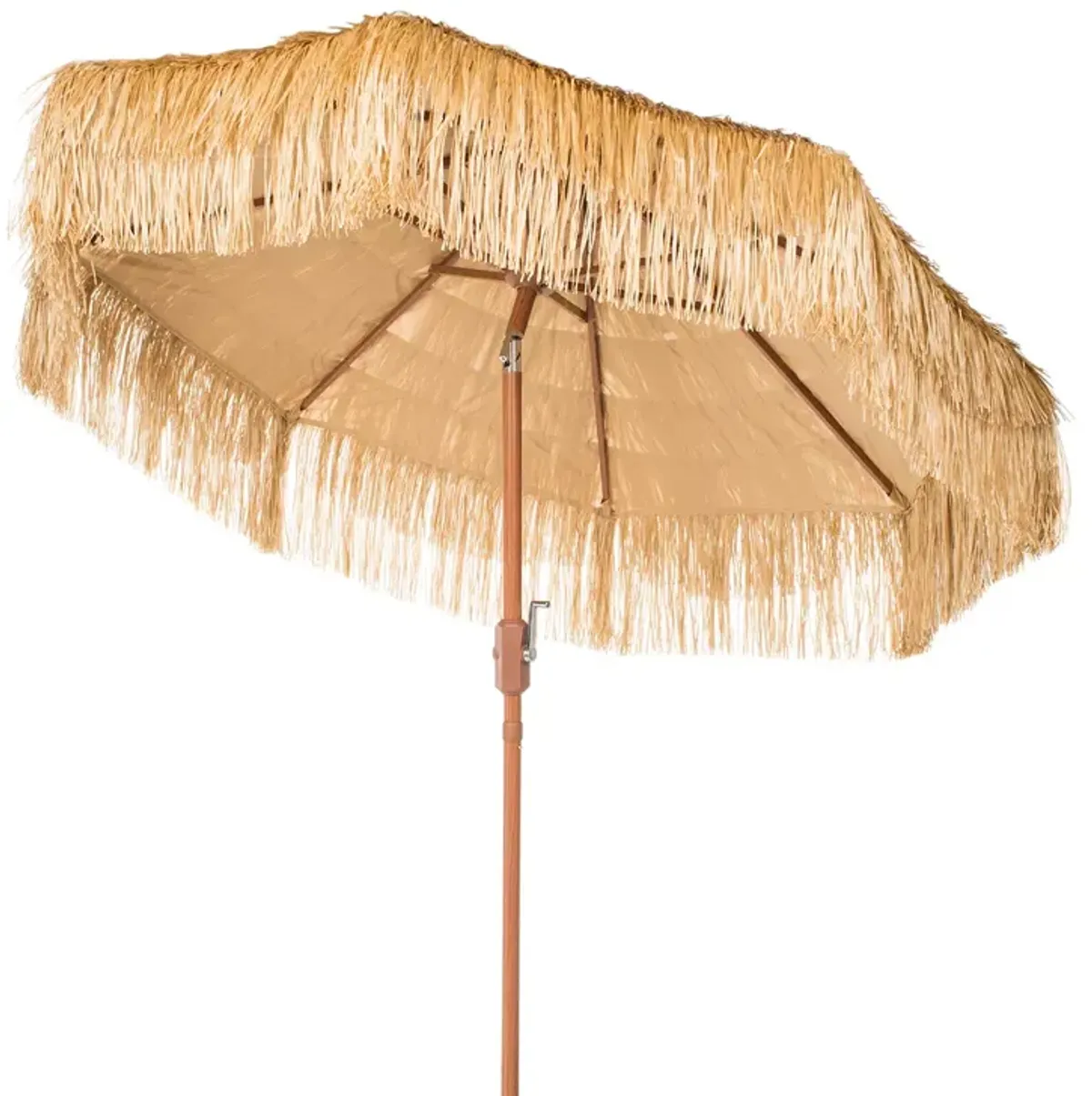 SAFAVIEH Tiki 9 Ft Crank Umbrella