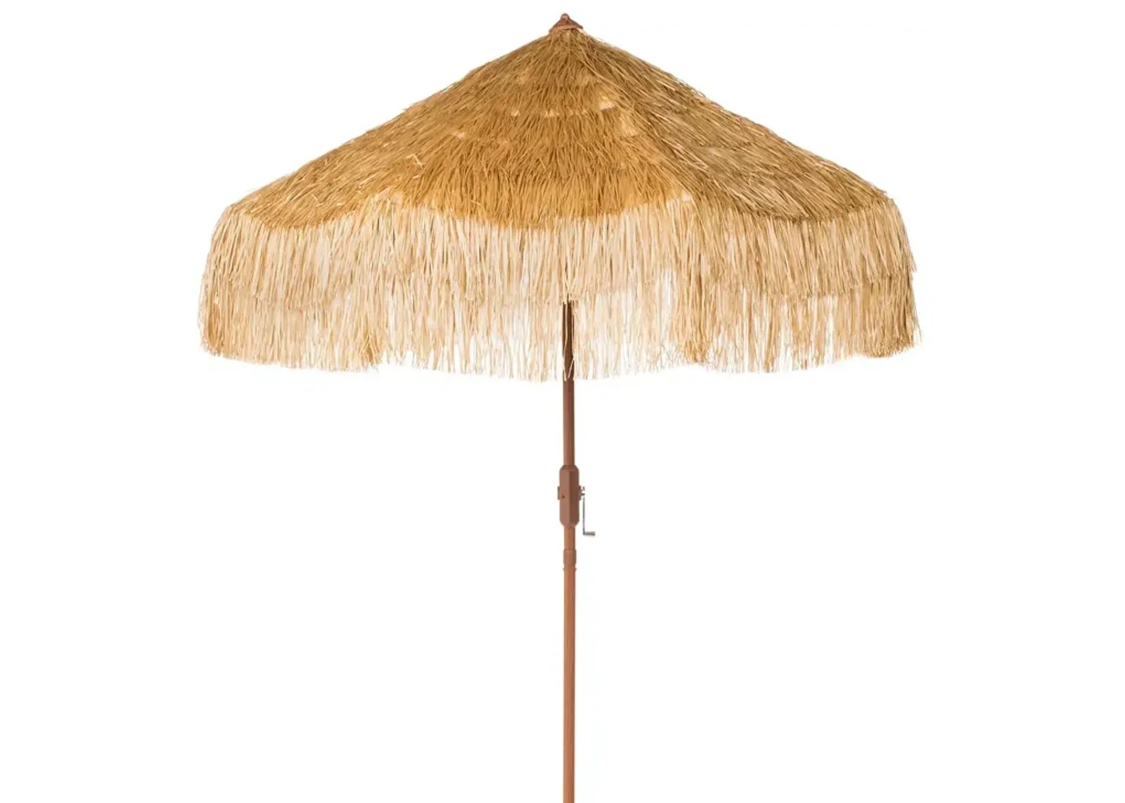 SAFAVIEH Tiki 9 Ft Crank Umbrella