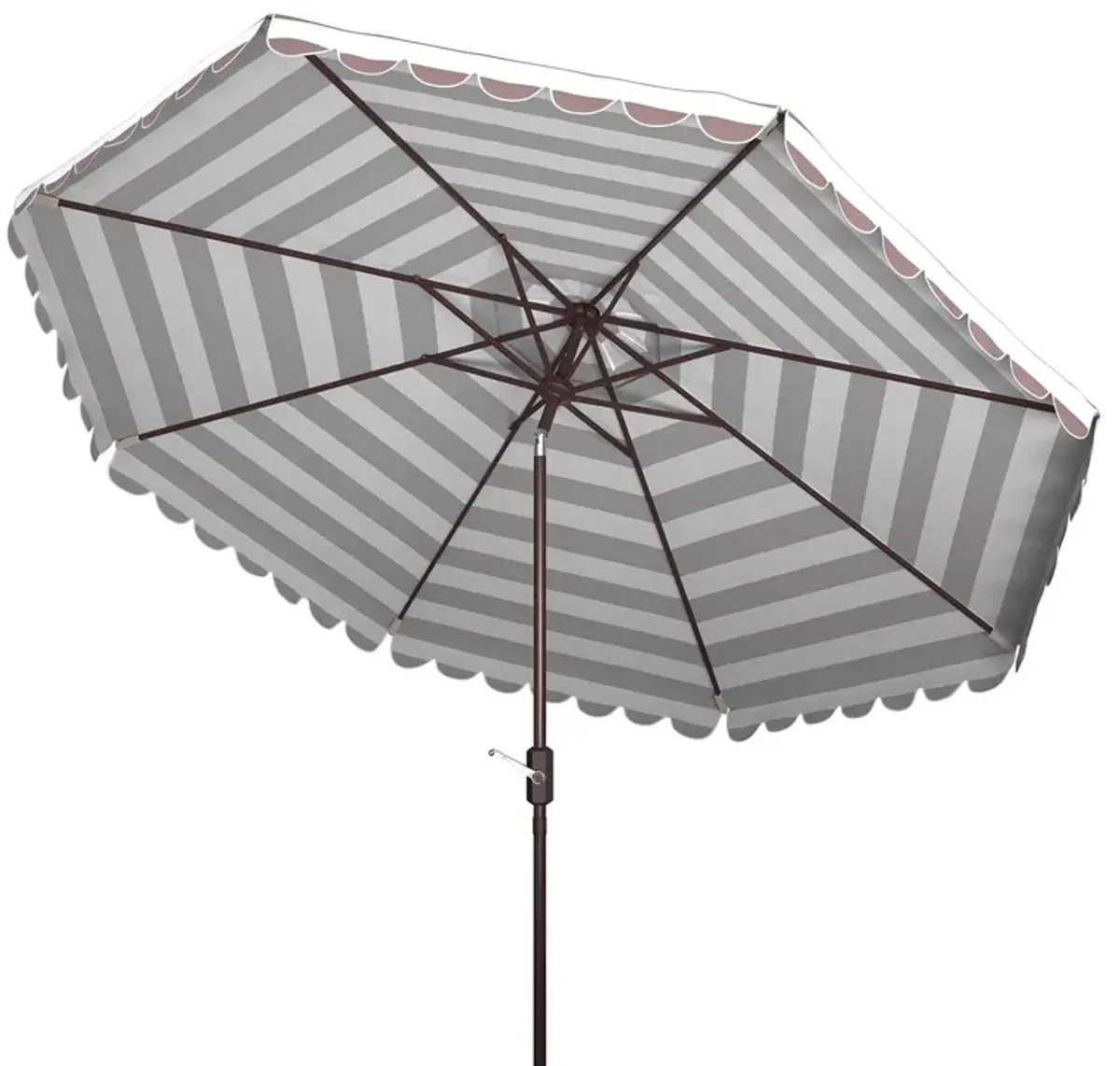 SAFAVIEH Vienna 11 Ft Crank Square Umbrella