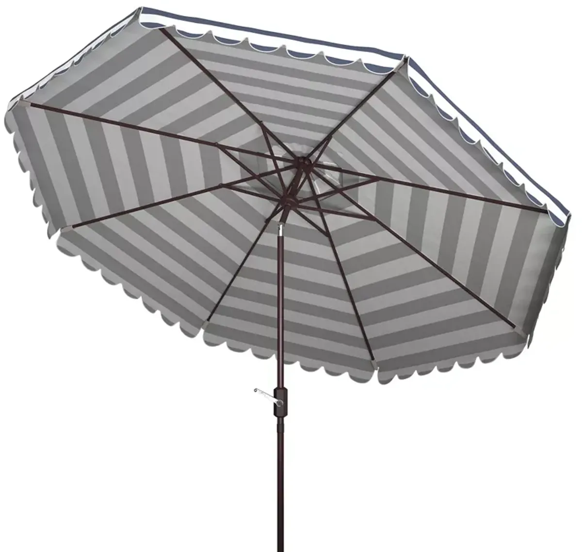 SAFAVIEH Vienna 11 Ft Crank Square Umbrella